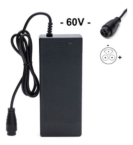 Cargador Batería Para Monopatín Eléctrico 48v 52v 60v 72v - Ficha ewol / Minimotors