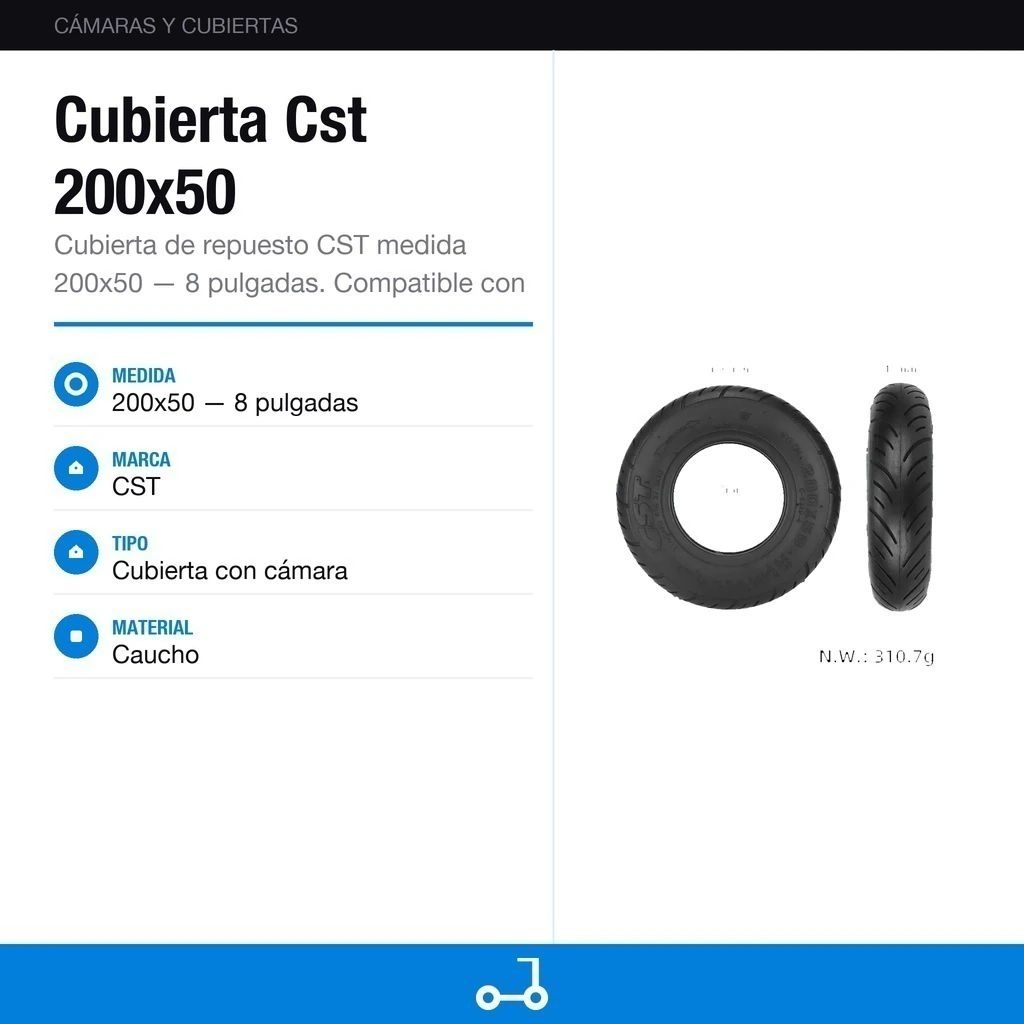 Cubierta Cst 200x50